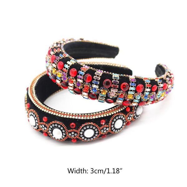 baroque crystal hair bands for women lady shiny rhinestone headband hair hoop t4md, Golden;silver
baroque crystal hair bands for women lady shiny rhinestone headband hair hoop t4md, Golden;silver