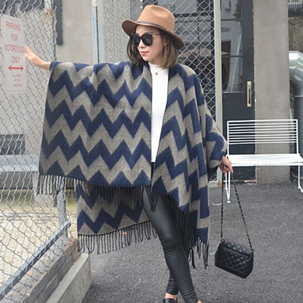shawls shawl female split autumn winter cashmere ladies scarf literary temperament blue cloak long thick towel women, Blue;gray
shawls shawl female split autumn winter cashmere ladies scarf literary temperament blue cloak long thick towel women, Blue;gray