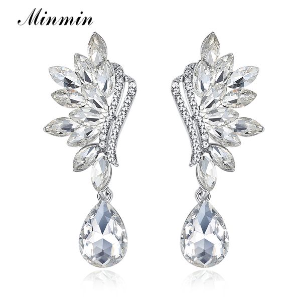dangle & chandelier minmin horse eyes leaf shape wedding drop earrings sparkling silver color crystal teardrop hanging women jewelry eh1043
dangle & chandelier minmin horse eyes leaf shape wedding drop earrings sparkling silver color crystal teardrop hanging women jewelry eh1043