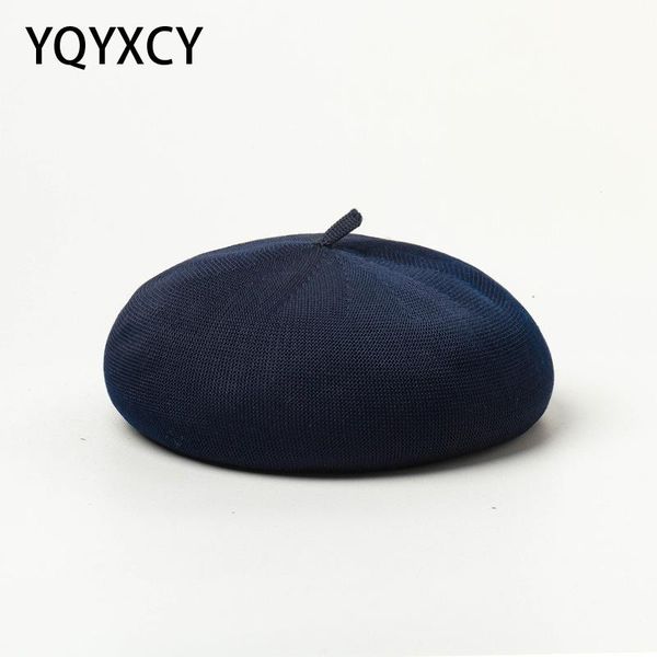 berets spring summer beret hats for women knitted breathable cap lady adjustable rope simple boina feminina artist hat solid, Blue;gray
berets spring summer beret hats for women knitted breathable cap lady adjustable rope simple boina feminina artist hat solid, Blue;gray