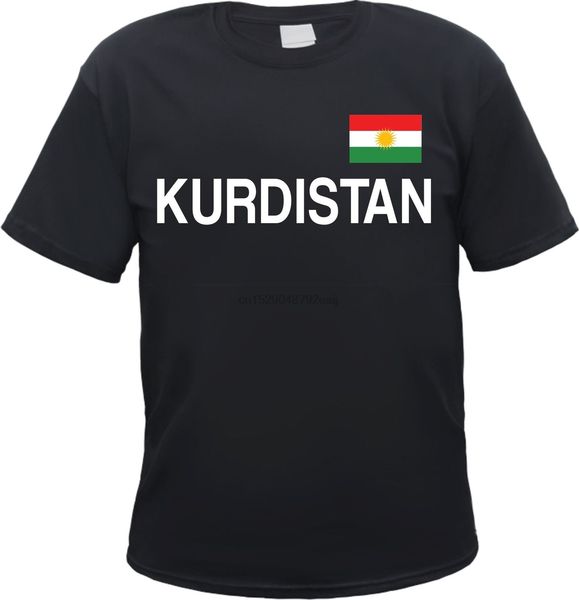 kurdistan t-shirt with flag kurdistan kobane