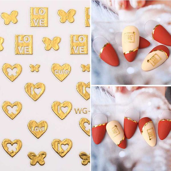 1 sheet gold bronzing 3d nail sticker flower metalic paste beauty nail art decorations nails decal diy tips, Black
1 sheet gold bronzing 3d nail sticker flower metalic paste beauty nail art decorations nails decal diy tips, Black