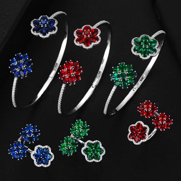 siscathy new luxury exquisite sweet open bangle ring cubic zirconia wedding female wedding jewelry sets jewelry high quality, Silver
siscathy new luxury exquisite sweet open bangle ring cubic zirconia wedding female wedding jewelry sets jewelry high quality, Silver