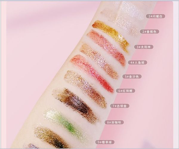 wholesale make-up new hengaromatic diamond jelly eye shadow grass green stars pearl style color and american sweet makeup look
wholesale make-up new hengaromatic diamond jelly eye shadow grass green stars pearl style color and american sweet makeup look