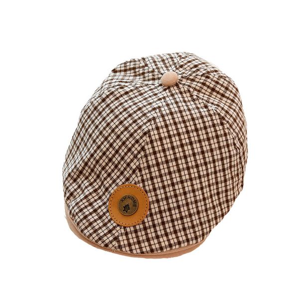 plaid beret cotton casual french new autumn winter spring hat fashion men and women universal newsboy japanese british flat top, Blue;gray
plaid beret cotton casual french new autumn winter spring hat fashion men and women universal newsboy japanese british flat top, Blue;gray