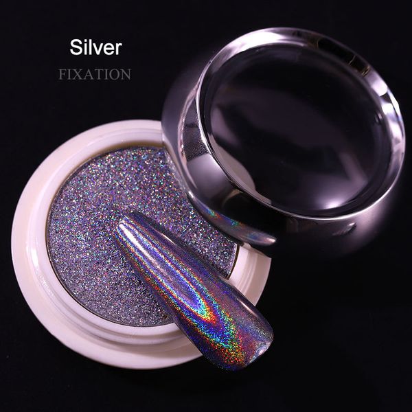 nail glitter 1 box holographic powder fine rainbow art for salon home diy deco wh998, Silver;gold
nail glitter 1 box holographic powder fine rainbow art for salon home diy deco wh998, Silver;gold