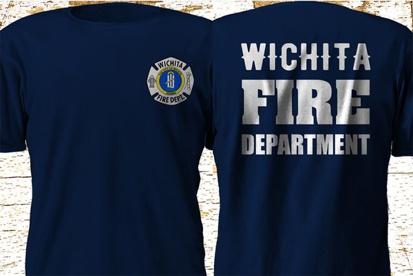 new wichita fire department firefighter navy t-shirt double side 2019 new arrive men's fashion casual man tees funny t shirts
new wichita fire department firefighter navy t-shirt double side 2019 new arrive men's fashion casual man tees funny t shirts