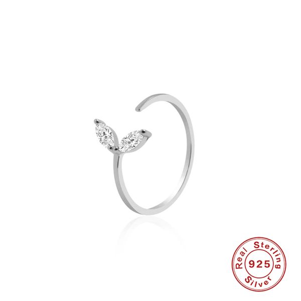 cluster rings boako 925 sterling silver ring open adjustable finge for ladies inlaid crystal simple lucky clover stone jewelry bijoux, Golden;silver
cluster rings boako 925 sterling silver ring open adjustable finge for ladies inlaid crystal simple lucky clover stone jewelry bijoux, Golden;silver