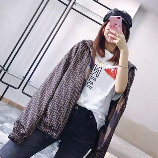 men women hoodie coat fashion brand wear both sides sweatshirt ff letter cardigan sunscreen windbreaker european american designer jacket, Black;brown
men women hoodie coat fashion brand wear both sides sweatshirt ff letter cardigan sunscreen windbreaker european american designer jacket, Black;brown