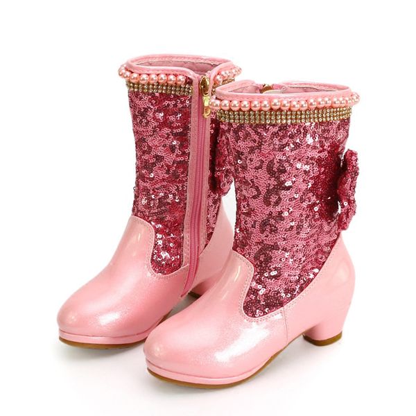 new autumn winter boots princess bowknot children girls sequins snow boots warm girls boots for wedding party birthday, Black;grey
new autumn winter boots princess bowknot children girls sequins snow boots warm girls boots for wedding party birthday, Black;grey