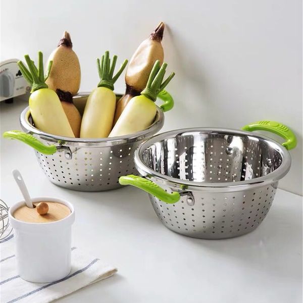stainless steel binaural washing basket kitchen taomi basket household panning basin drain basket fruit sink
stainless steel binaural washing basket kitchen taomi basket household panning basin drain basket fruit sink