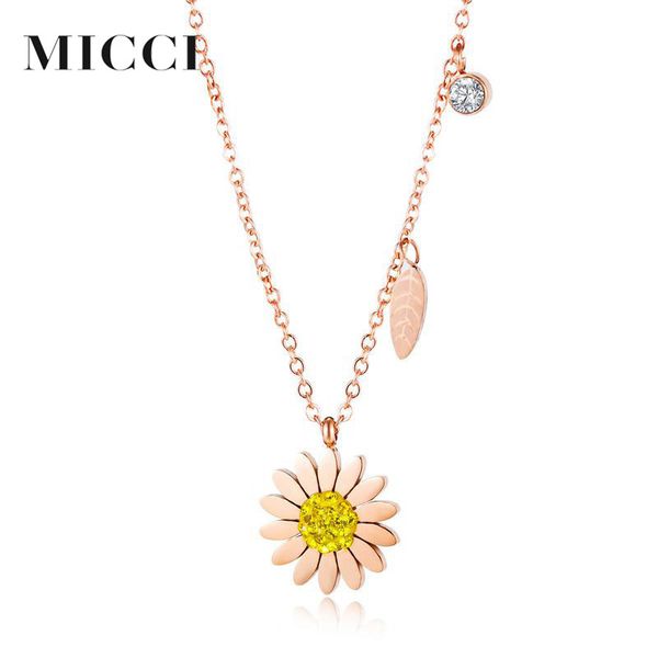 simple daisy pendant necklace from korean fashion titanium stainless steel necklace charm female boutique jewelry holiday gift, Silver
simple daisy pendant necklace from korean fashion titanium stainless steel necklace charm female boutique jewelry holiday gift, Silver