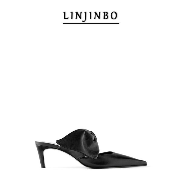 new summer pointed women roman mules fashion butterfly-knot strap women sandals elegant black high-quality fine heel high heels
new summer pointed women roman mules fashion butterfly-knot strap women sandals elegant black high-quality fine heel high heels