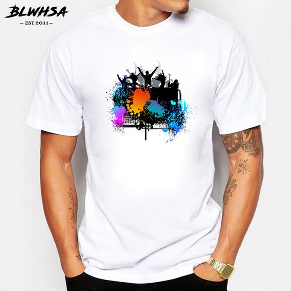 blwhsa fashion t-shirts funny man's personality cotton summer style tshirts music song of youth friends series t shirt
blwhsa fashion t-shirts funny man's personality cotton summer style tshirts music song of youth friends series t shirt