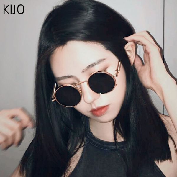 vintage men sunglasses women retro punk style round metal frame colorful lens sun glasses fashion eyewear gafas sol mujer, White;black
vintage men sunglasses women retro punk style round metal frame colorful lens sun glasses fashion eyewear gafas sol mujer, White;black