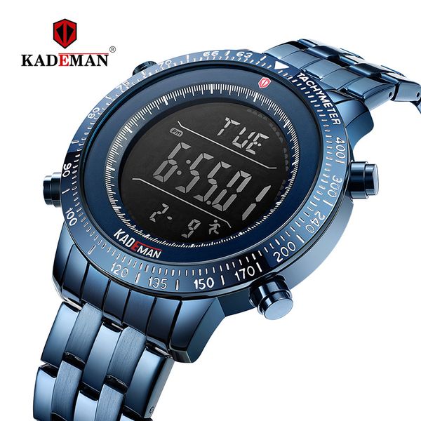 men's kademan watch full wristwatch steel sports digital watches stainless luxury led male display hombre watches reloj fashion bdijd, Slivery;brown
men's kademan watch full wristwatch steel sports digital watches stainless luxury led male display hombre watches reloj fashion bdijd, Slivery;brown