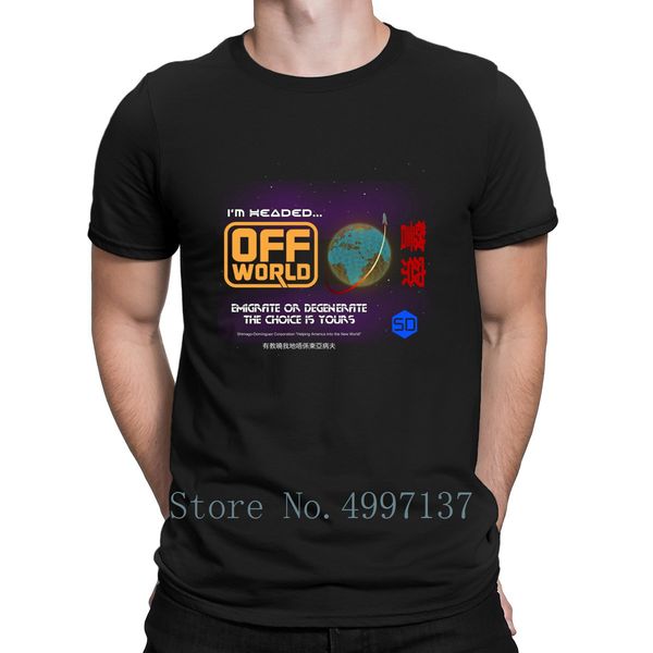 blade runner off world emigrate or degenerate t shirt 100% cotton summer style normal size s-3xl personalized fashion shirt
blade runner off world emigrate or degenerate t shirt 100% cotton summer style normal size s-3xl personalized fashion shirt