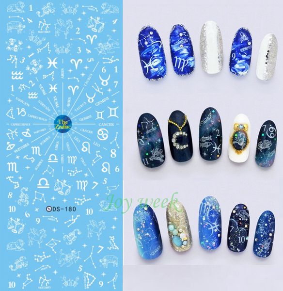 water sticker for nail art all decorations sliders constellation horoscope adhesive nails design decals manicure accessoires, Black
water sticker for nail art all decorations sliders constellation horoscope adhesive nails design decals manicure accessoires, Black