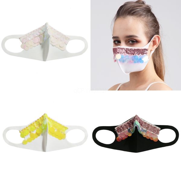cotton respirators sequin mask mouth cover washable bling bling anti-dust masks mask outdoor respirator#674, Black
cotton respirators sequin mask mouth cover washable bling bling anti-dust masks mask outdoor respirator#674, Black