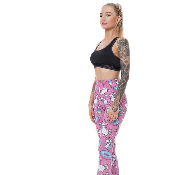 brand unicorn leggings women leggins fitness legging high waist push up shiny 3d printed rainbow pants star cat donuts, Black
brand unicorn leggings women leggins fitness legging high waist push up shiny 3d printed rainbow pants star cat donuts, Black