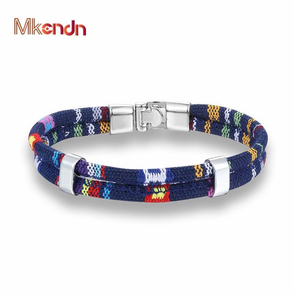 charm bracelets mkendn fashion bohemian multilayer personalized braided leather hand chain buckle friendship men women bracelet, Golden;silver
charm bracelets mkendn fashion bohemian multilayer personalized braided leather hand chain buckle friendship men women bracelet, Golden;silver