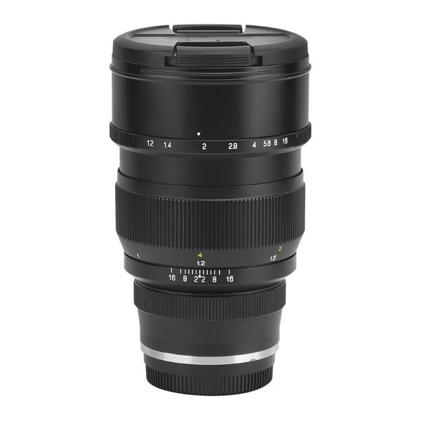 zhongyi 85mm f1.2 e mount aluminium alloy full frame portrait lens for sony e mount camera body