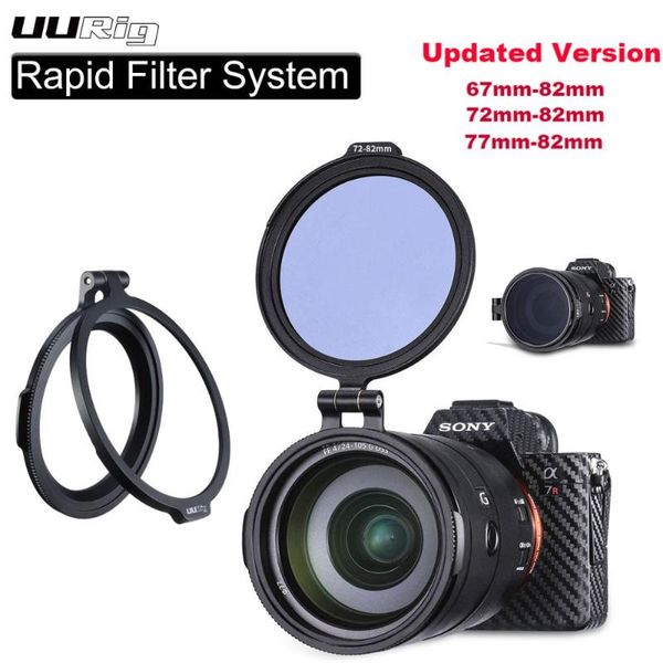 uurig rfs nd filter quick switch bracket 67mm 72mm 77mm lens to 82mm for dslr lens adapter flip mount dslr camera accessories
uurig rfs nd filter quick switch bracket 67mm 72mm 77mm lens to 82mm for dslr lens adapter flip mount dslr camera accessories