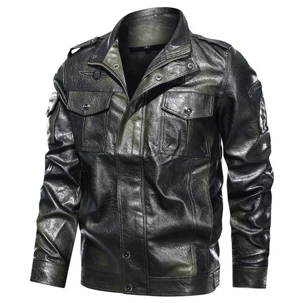 men's fur & faux 5xl 4xl pu leather jacket men autumn casual motorcycle vintage jackets coat fashion biker us army bomber, Black
men's fur & faux 5xl 4xl pu leather jacket men autumn casual motorcycle vintage jackets coat fashion biker us army bomber, Black