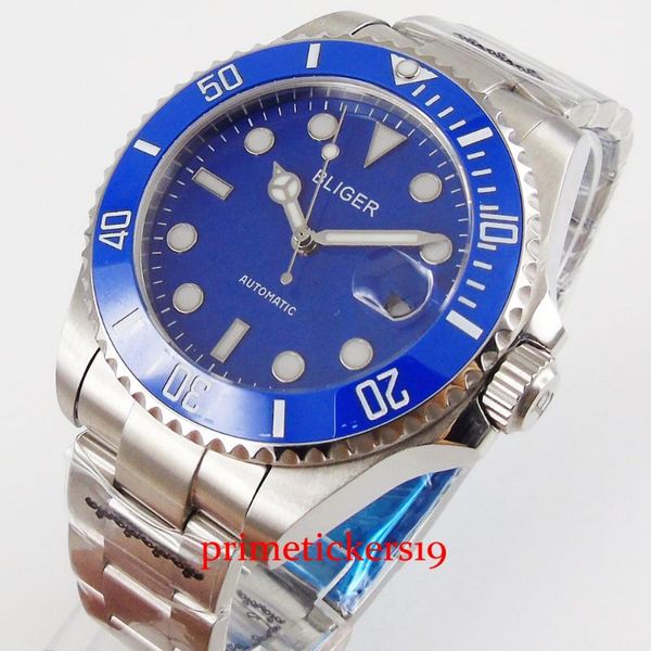 wristwatches blue dial bliger rotating watch bezel cyclops lens mingzhu/nh35/miyota automatic men, Slivery;brown
wristwatches blue dial bliger rotating watch bezel cyclops lens mingzhu/nh35/miyota automatic men, Slivery;brown