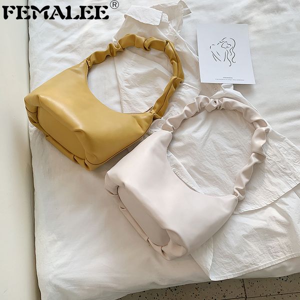 pure color fashion brand women bags pu leather baguette bag designer ruched strap shoulder bag women underarm handbags mujer
pure color fashion brand women bags pu leather baguette bag designer ruched strap shoulder bag women underarm handbags mujer