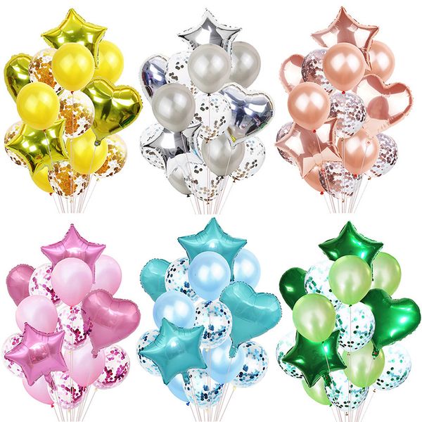 14pcs/set 18inch star heart foil balloon confetti latex balloons wedding birthdays parties decor kid children favor supplies
14pcs/set 18inch star heart foil balloon confetti latex balloons wedding birthdays parties decor kid children favor supplies