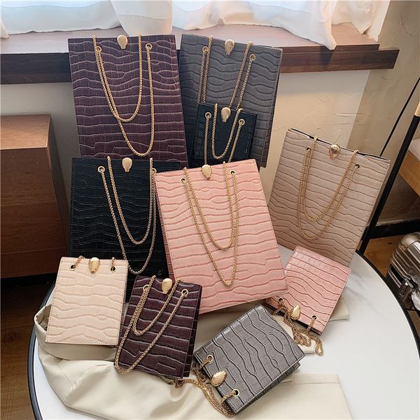 buy one get one 2 women's bags chain large capacity shopping bags simple crocodile one shoulder pattern crossbite solid square bag
buy one get one 2 women's bags chain large capacity shopping bags simple crocodile one shoulder pattern crossbite solid square bag