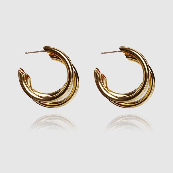 ladies fashion circle gold color alloy korean statement trendy jewelry accessories thick party club women big hoop earrings 2020, Silver
ladies fashion circle gold color alloy korean statement trendy jewelry accessories thick party club women big hoop earrings 2020, Silver