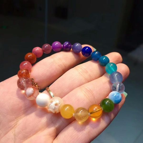 genuine natural 23 different mixed gems stone beads bracelet 8mm charoite larimar lapis moonstone certificate, Black
genuine natural 23 different mixed gems stone beads bracelet 8mm charoite larimar lapis moonstone certificate, Black