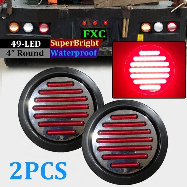2pcs 12v car tail light 4 inch 49led round truck trailer trailer tail light accessories
2pcs 12v car tail light 4 inch 49led round truck trailer trailer tail light accessories
