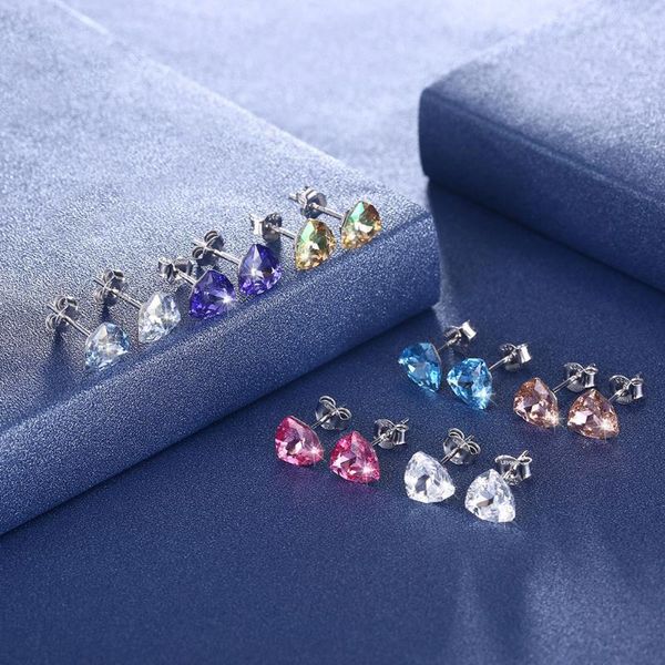 100% 925 sterling silver hearts cubic zirconia stone 7 colors austria crystals stud earrings for women fine jewelry brincos, Golden;silver
100% 925 sterling silver hearts cubic zirconia stone 7 colors austria crystals stud earrings for women fine jewelry brincos, Golden;silver