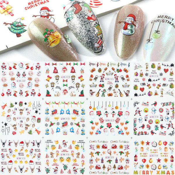 12pcs christmas water transfer sliders elk snowman nail art stickers santa clause deer decals manicure wraps foils tool sabn/a-1, Black
12pcs christmas water transfer sliders elk snowman nail art stickers santa clause deer decals manicure wraps foils tool sabn/a-1, Black