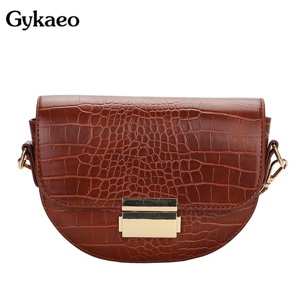 korean style street fashion women messenger bags female leather crocodile pattern mini saddle crossbody shoulder bag sac a main
korean style street fashion women messenger bags female leather crocodile pattern mini saddle crossbody shoulder bag sac a main