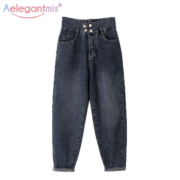 women's jeans aelegantmis autumn vintage loose straight high waist mom for women bf style washed baggy ladies casual denim pants, Blue
women's jeans aelegantmis autumn vintage loose straight high waist mom for women bf style washed baggy ladies casual denim pants, Blue