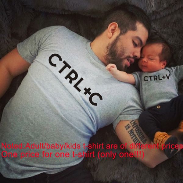ctrl c family matching outfits father daughter son clothes look tshirt dad and me dad baby kids clothes father baby outfits, Blue
ctrl c family matching outfits father daughter son clothes look tshirt dad and me dad baby kids clothes father baby outfits, Blue