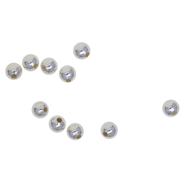 10 pieces genuine 925 sterling silver seamless round ball beads spacer beads for jewelry making findings, 3mm / 4mm / 5mm / 6mm to choose
10 pieces genuine 925 sterling silver seamless round ball beads spacer beads for jewelry making findings, 3mm / 4mm / 5mm / 6mm to choose
