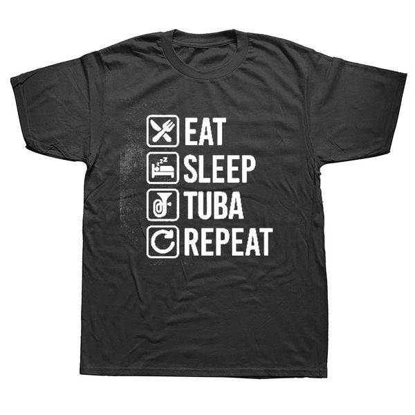 tuba eat sleep repeat funny summer new t-shirt mens short sleeves hip hop printed t shirts plus size tees streetwear
tuba eat sleep repeat funny summer new t-shirt mens short sleeves hip hop printed t shirts plus size tees streetwear