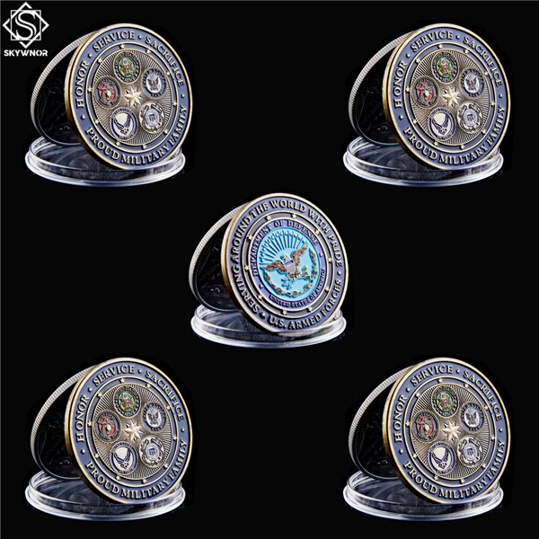 5pcs proud military family army craft navy usmc usaf uscg serving around the world with pride department of defense coin collectibles
5pcs proud military family army craft navy usmc usaf uscg serving around the world with pride department of defense coin collectibles