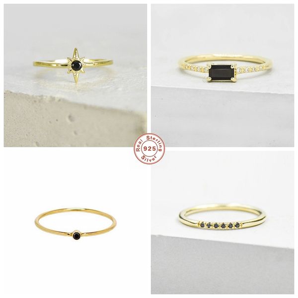 cluster rings luxury 925 sterling silver anillos minimalist finger for women lovers' engagement anniversary birthday gift fine jewelry, Golden;silver
cluster rings luxury 925 sterling silver anillos minimalist finger for women lovers' engagement anniversary birthday gift fine jewelry, Golden;silver