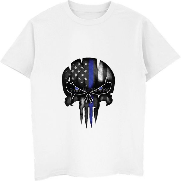 thin blue line punisher skull print fashion t-shirt men's casual cotton t shirt male short sleeve o-neck shirts hip hop tee cool
thin blue line punisher skull print fashion t-shirt men's casual cotton t shirt male short sleeve o-neck shirts hip hop tee cool