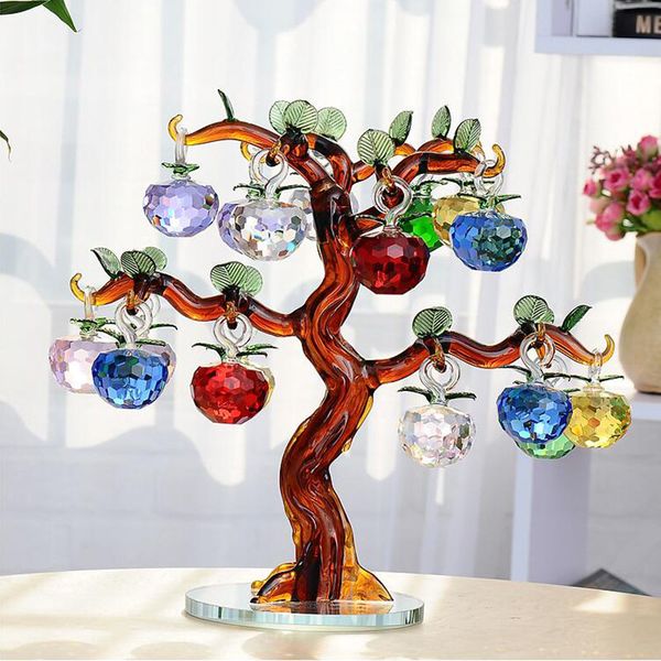decorative objects & figurines crystal glass apple tree ornaments 18pcs hanging apples home decor christmas year crafts gifts souvenir minia
decorative objects & figurines crystal glass apple tree ornaments 18pcs hanging apples home decor christmas year crafts gifts souvenir minia