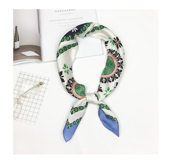 new high-quality silky small square scarf, imitation scarves, spring and autumn winter unique personality silk professional scarf whole, Blue;gray
new high-quality silky small square scarf, imitation scarves, spring and autumn winter unique personality silk professional scarf whole, Blue;gray