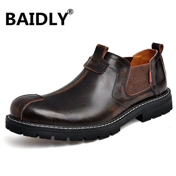 осень мужчины boots зима vintage derby оригинальные кожаные сапоги повседневная скольжению на comfort кожаная обувь, Black
осень мужчины boots зима vintage derby оригинальные кожаные сапоги повседневная скольжению на comfort кожаная обувь, Black