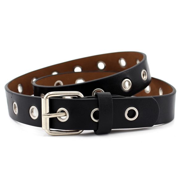 suits all size 2020 new fashion women belt brand designer ladies eyelet metal buckle straps girls fashion accessories, Black;brown
suits all size 2020 new fashion women belt brand designer ladies eyelet metal buckle straps girls fashion accessories, Black;brown