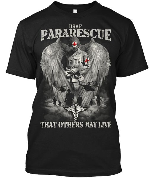 men t shirt pararescue - that others may live(1) women tshirt